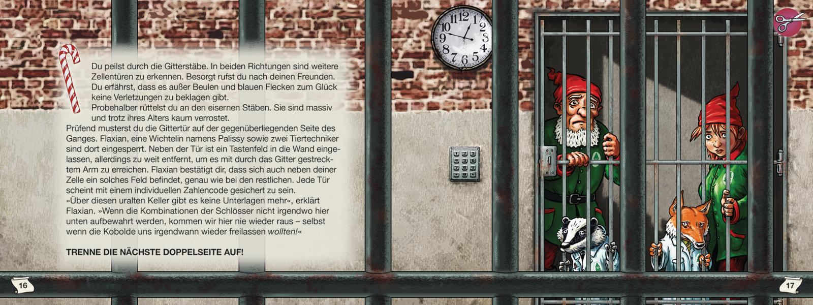 Escape Room – Flucht aus dem Weihnachts-Chaos - Mit Seiten zum Aufschneiden
