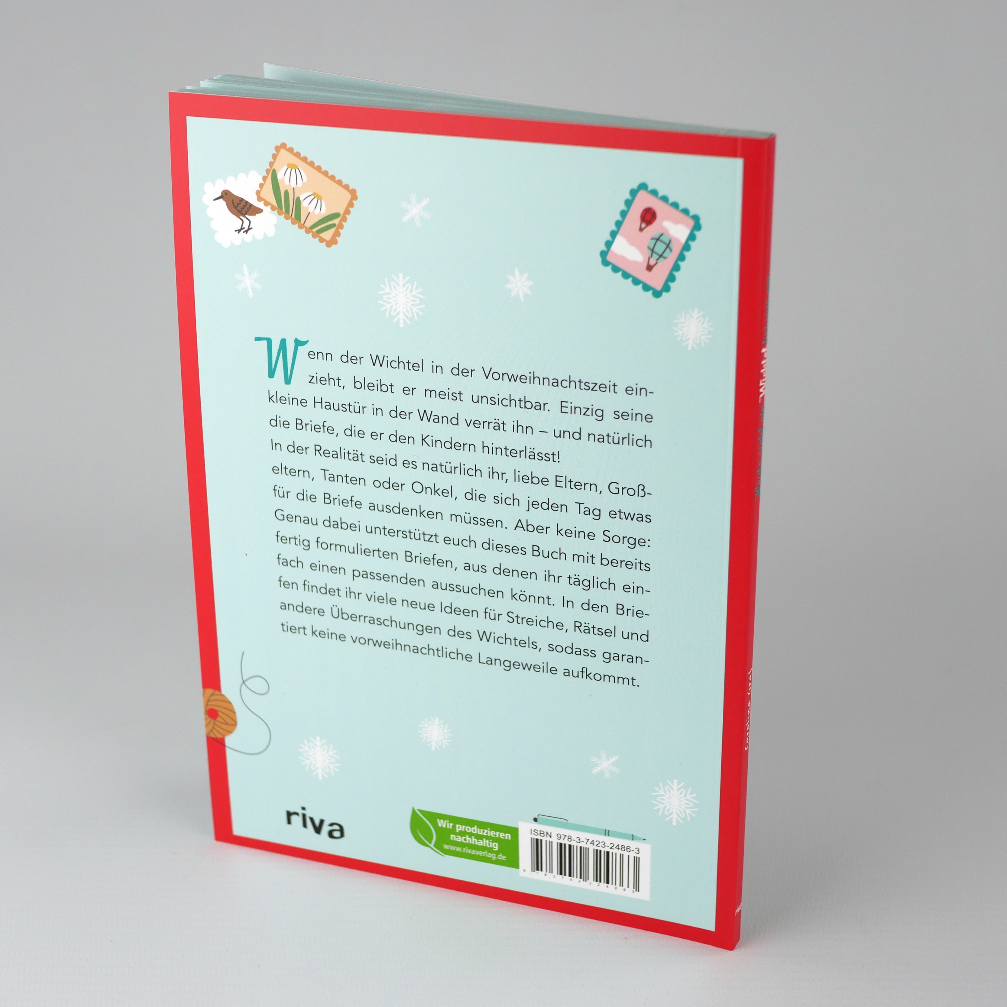 Heute zieht ein Wichtel bei uns ein - Zauberhafte Wichtelbriefe für Kinder (Mängelexemplar)