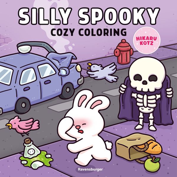 Cozy Coloring - Silly Spooky (Mängelexemplar)