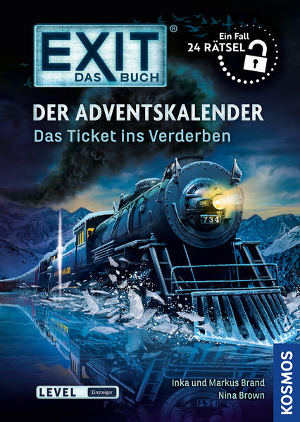 dc4dfa8fea1595904f996b64ad627f2b1723533994 EXIT® - Das Buch: Der Adventskalender - Das Ticket ins Verderben (Mängelexemplar)