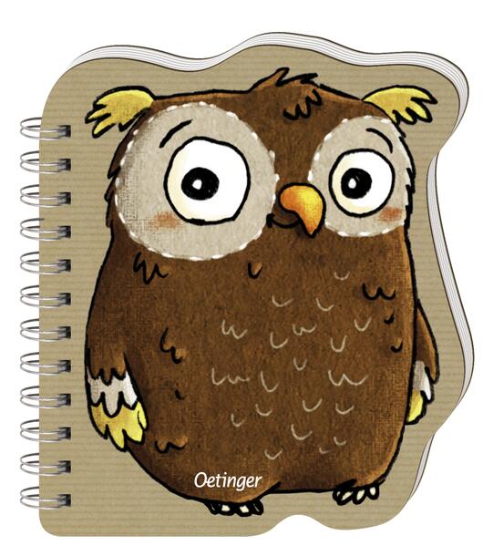 9cd71c1bdc1a5a52597afb2c48932de81729866835 Peter & Piet. Notizblock Eule