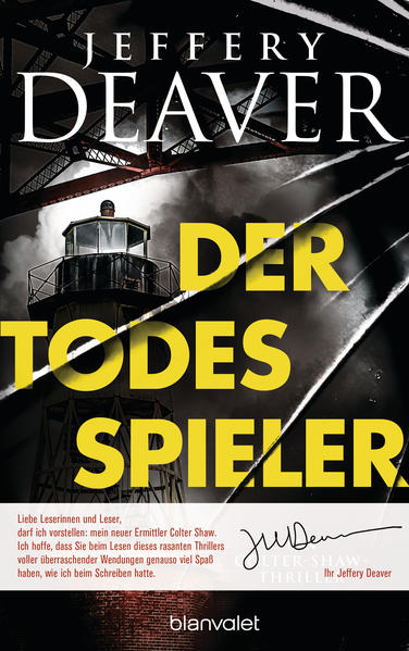 a8a85d75c72768784b4d8a5f087c30681681397443 Der Todesspieler - Ein Colter-Shaw-Thriller