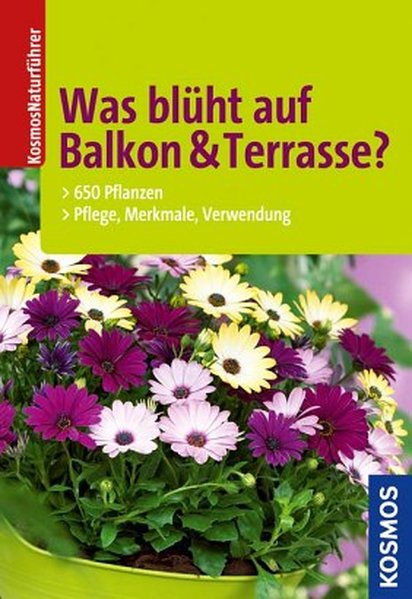 Was blüht auf Balkon & Terrasse? 650 Pflanzen: Pflege, Merkmale, Verwendung