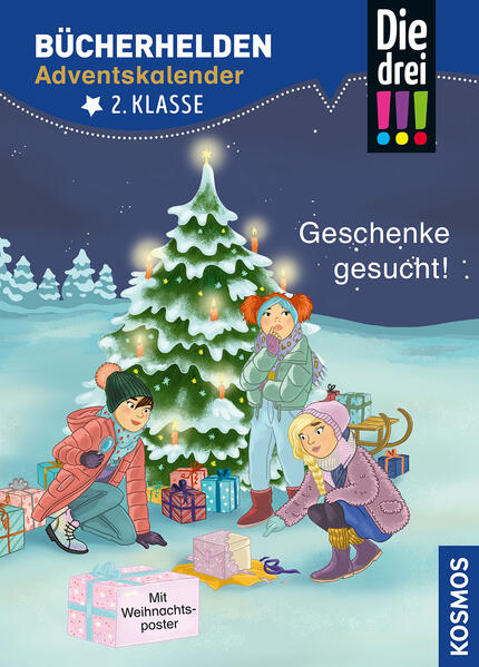 Die drei !!!, Bücherhelden 2. Klasse, Adventskalender, Geschenke gesucht! (Mängelexemplare)