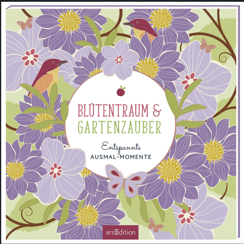Blütentraum & Gartenzauber - Entspannte Ausmal-Momente