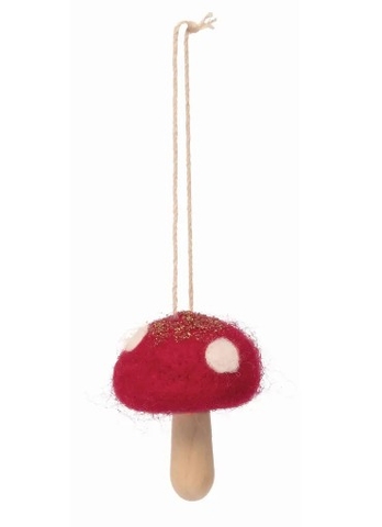 Anhänger Waldpilz (rot)