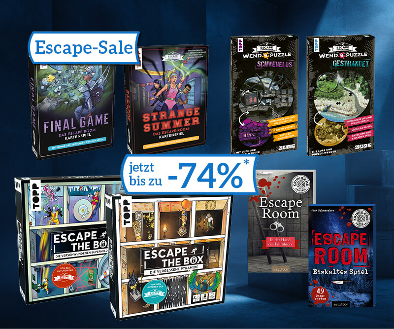 Escape-Sale: Artikel bis zu -74%*