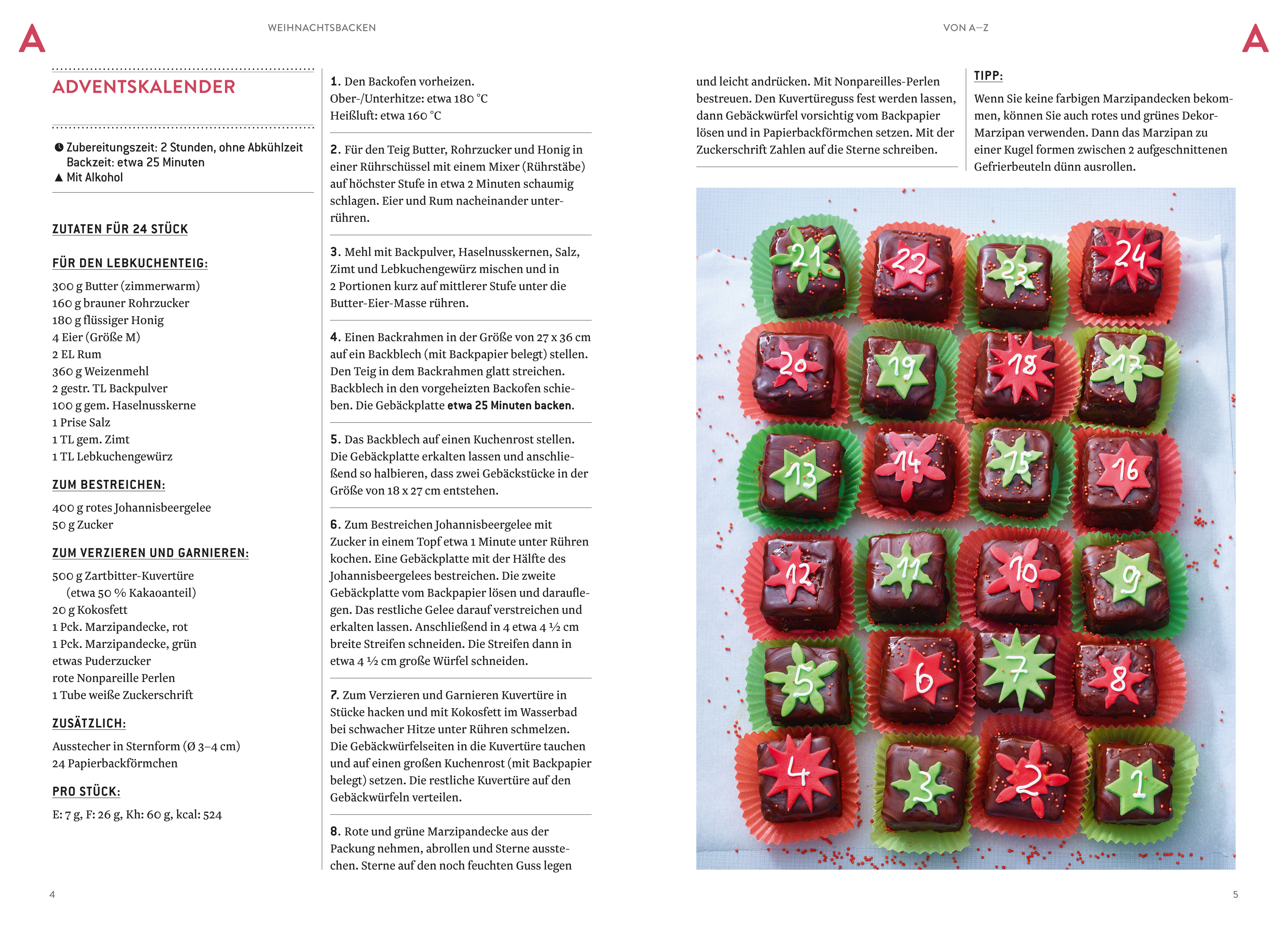 Weihnachtsbacken von A-Z (Mängelexemplar)