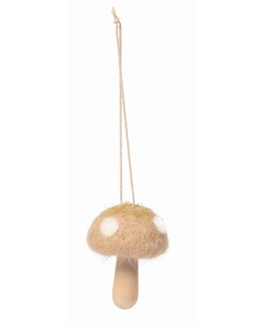 Anhänger Waldpilz (beige)