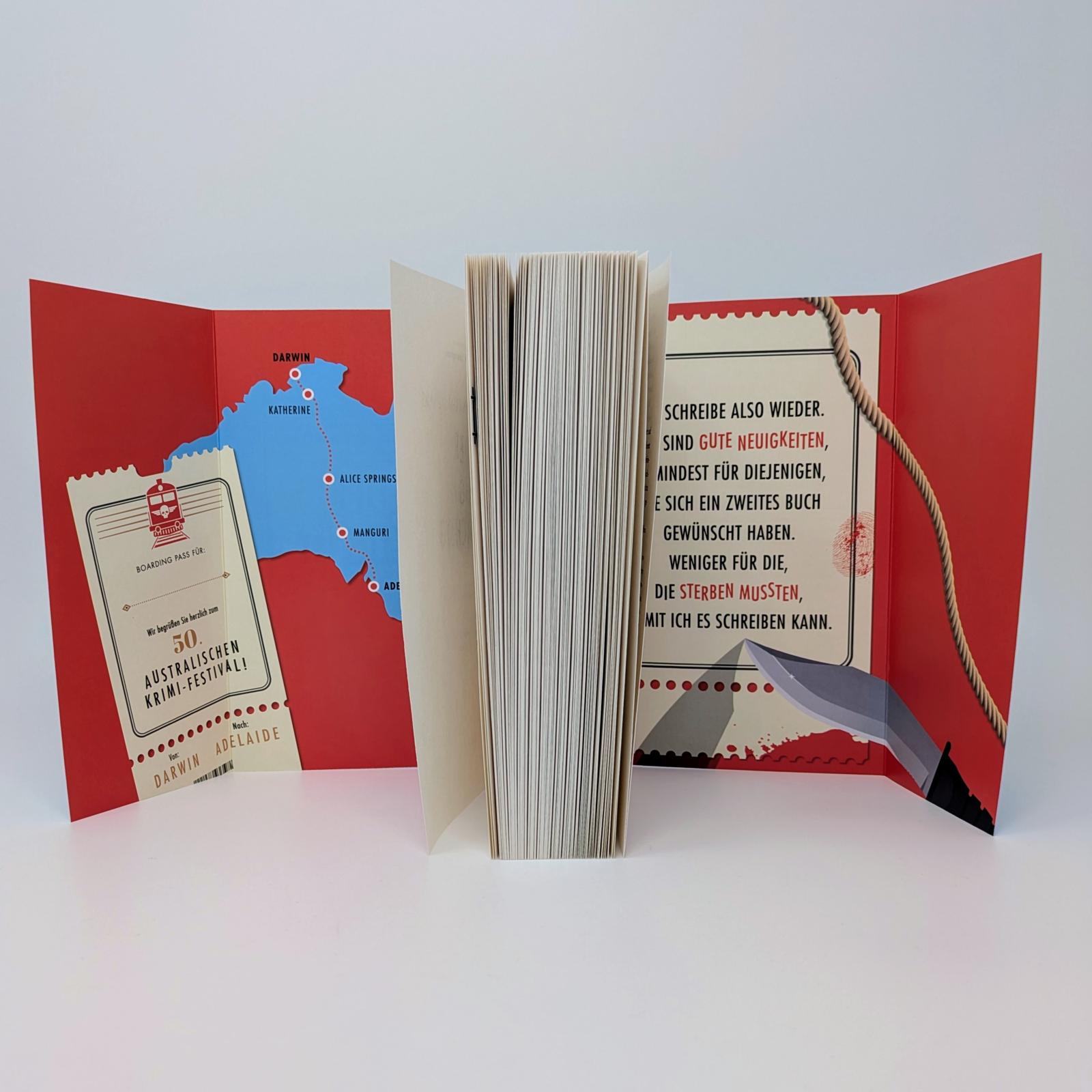 Die mörderischen Cunninghams. Jeder im Zug ist verdächtig (Die mörderischen Cunninghams 2) (Mängelexemplar)