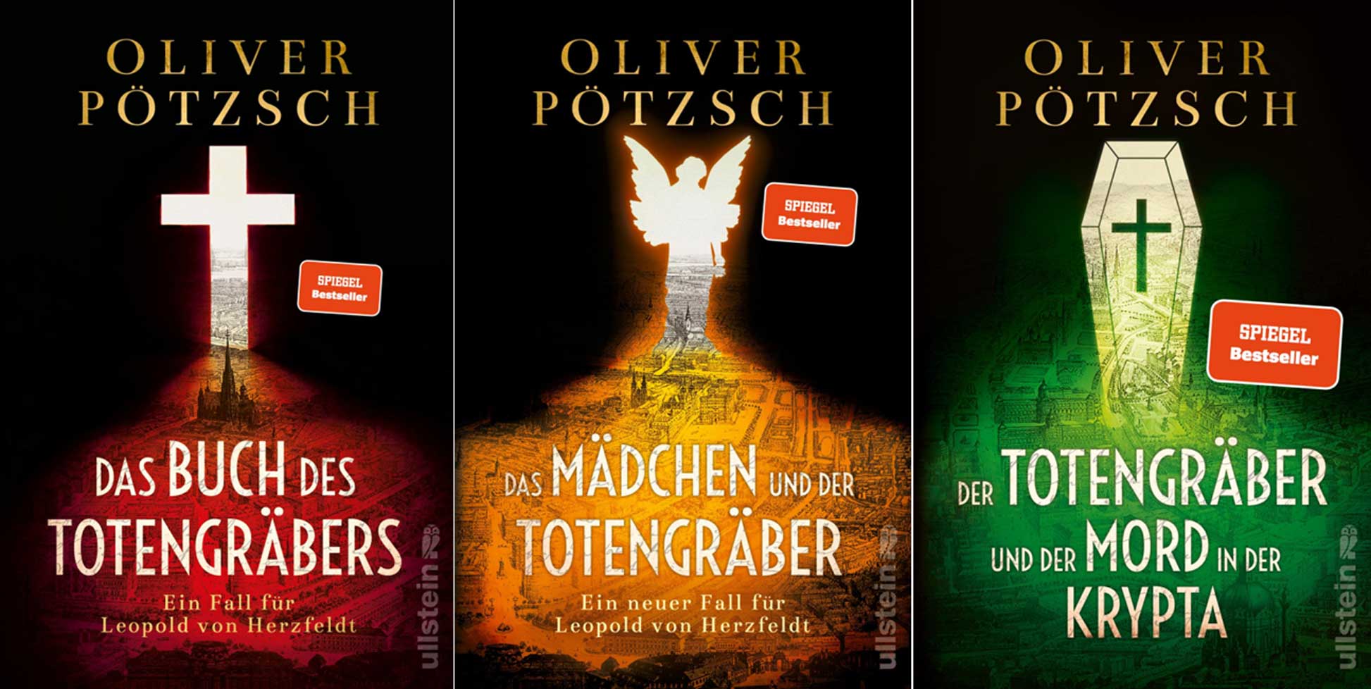 Sparpaket - Die Totengräber-Serie (Band 1 - 3) (Mängelexemplare)