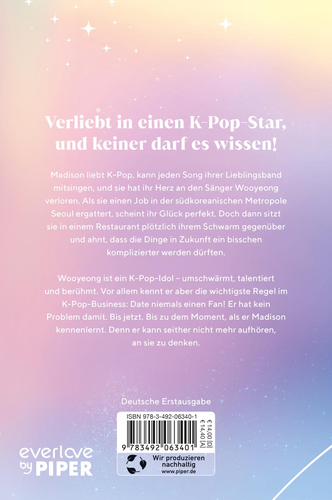 More than a Star - K-Pop-Roman (Mängelexemplar)