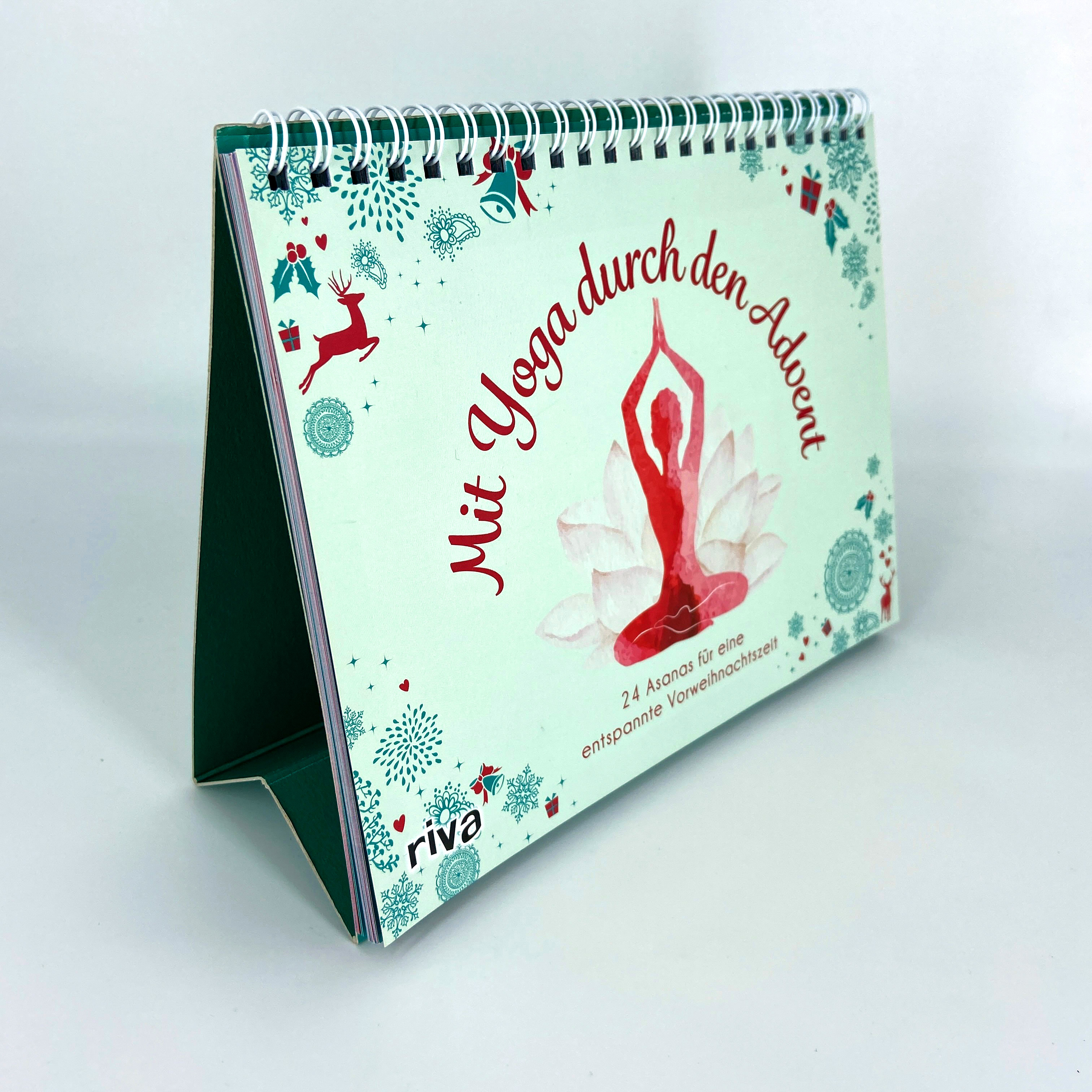 Mit Yoga durch den Advent - 24 Asanas für eine entspannte Vorweihnachtszeit
