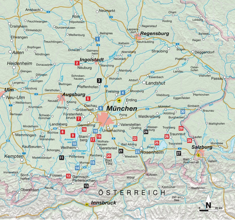 Oberbayern erfahren (Mängelexemplar)