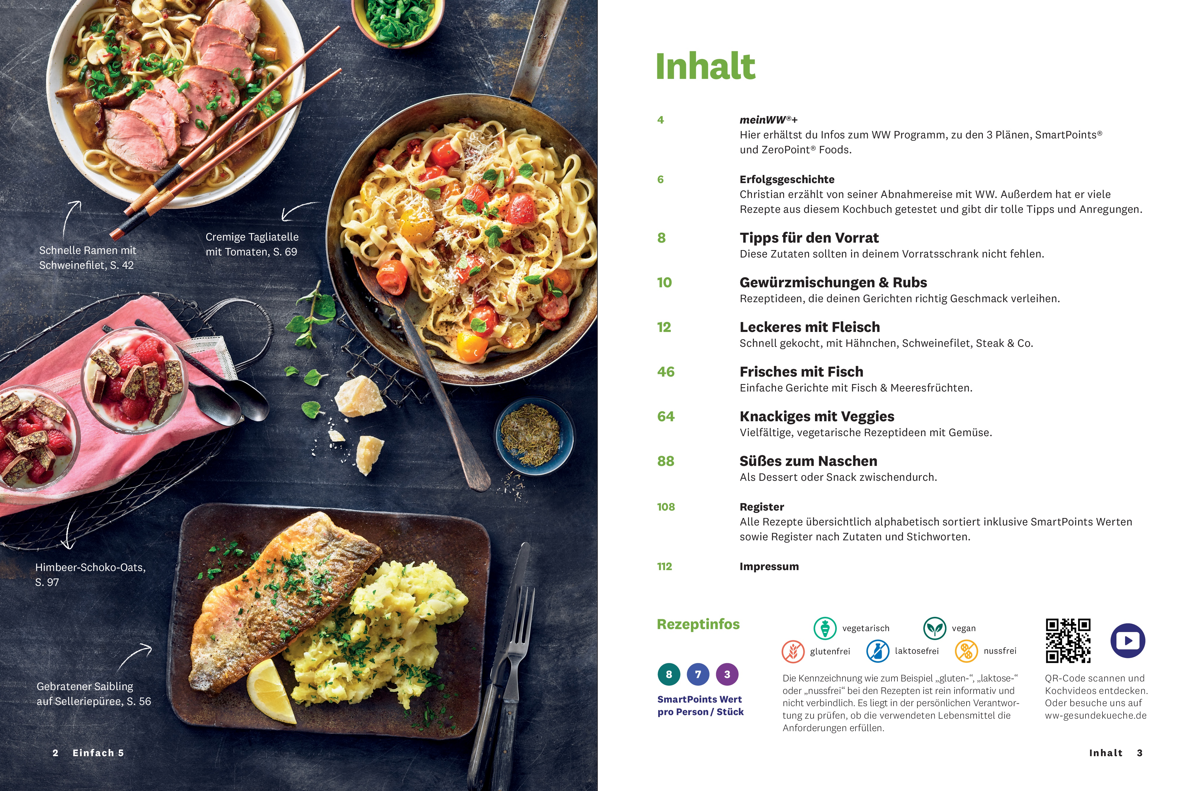 WW - Einfach 5 - Schnelle und leckere Rezepte mit nur fünf Zutaten