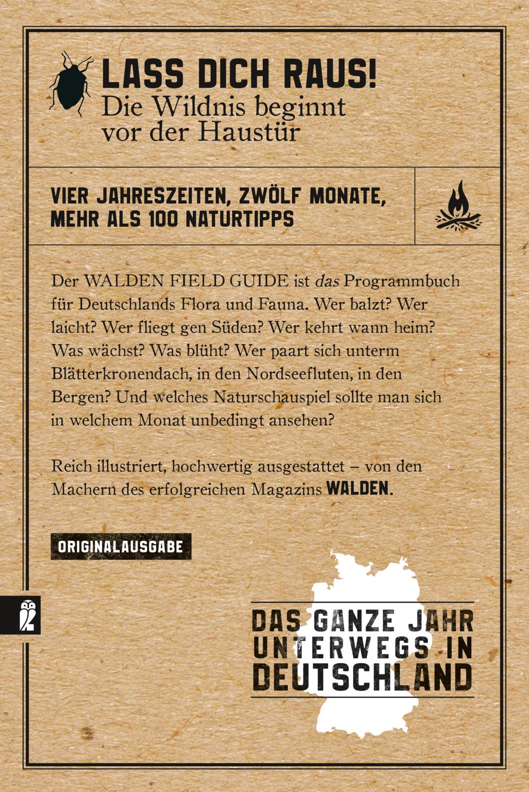 Der WALDEN Field Guide - Das ganze Jahr unterwegs in Deutschland