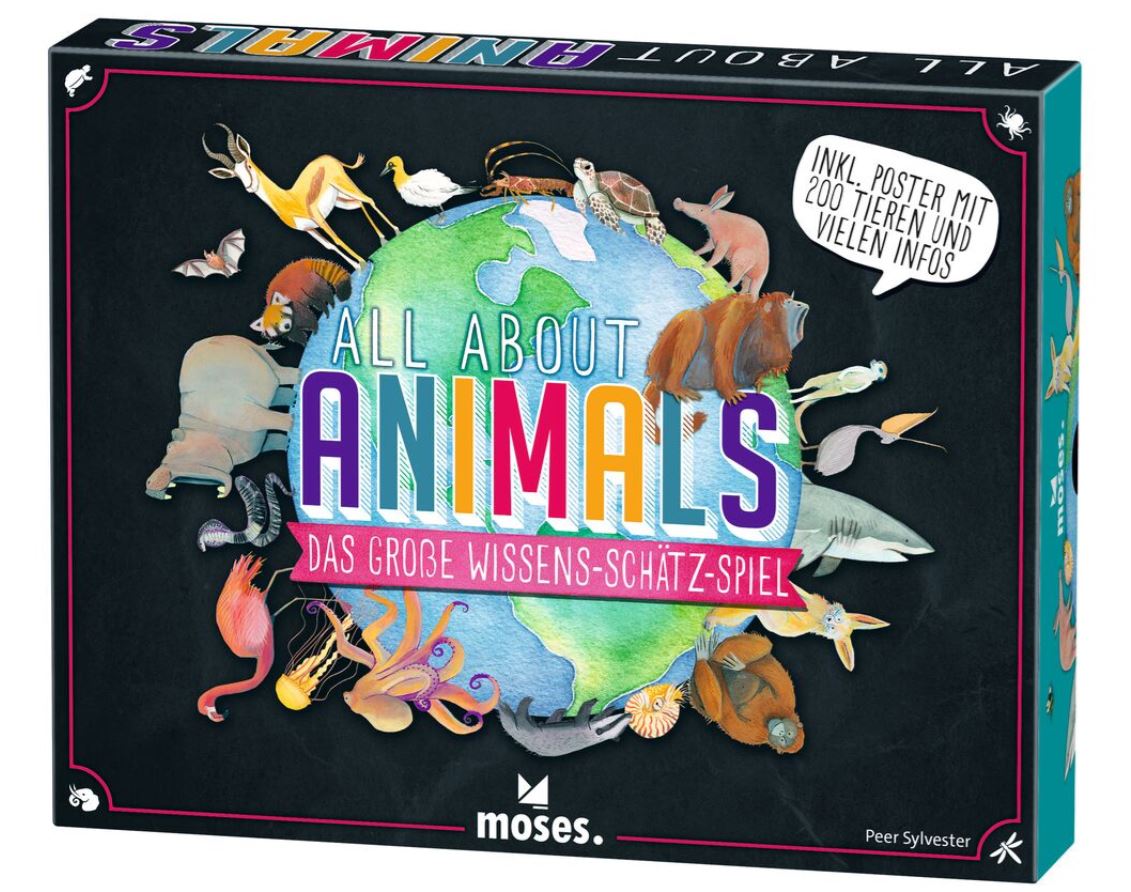 4033477903938 All about Animals - Das große Wissens-Schätz-Spiel