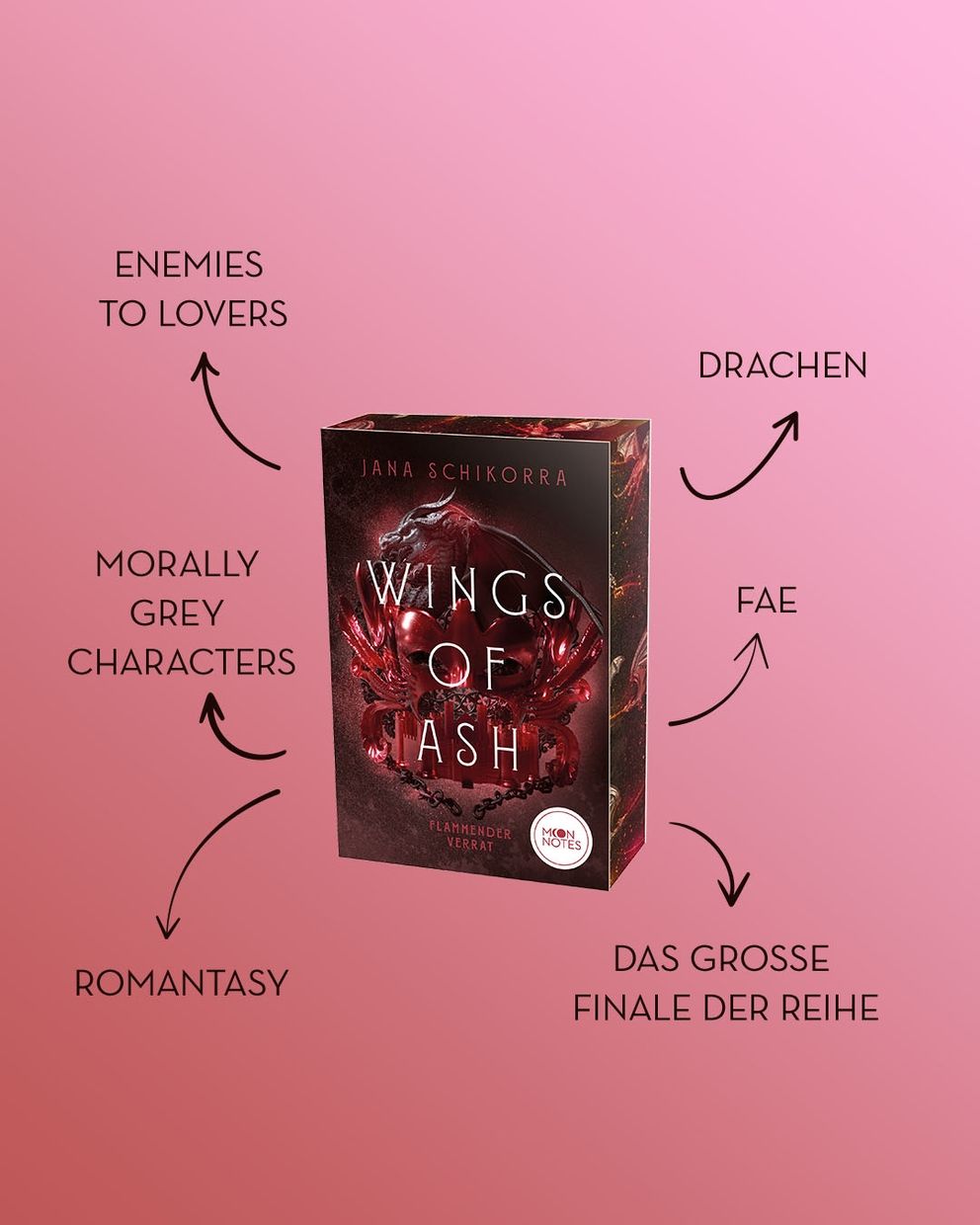 Wings of Ash 2. Flammender Verrat (Mängelexemplar)
