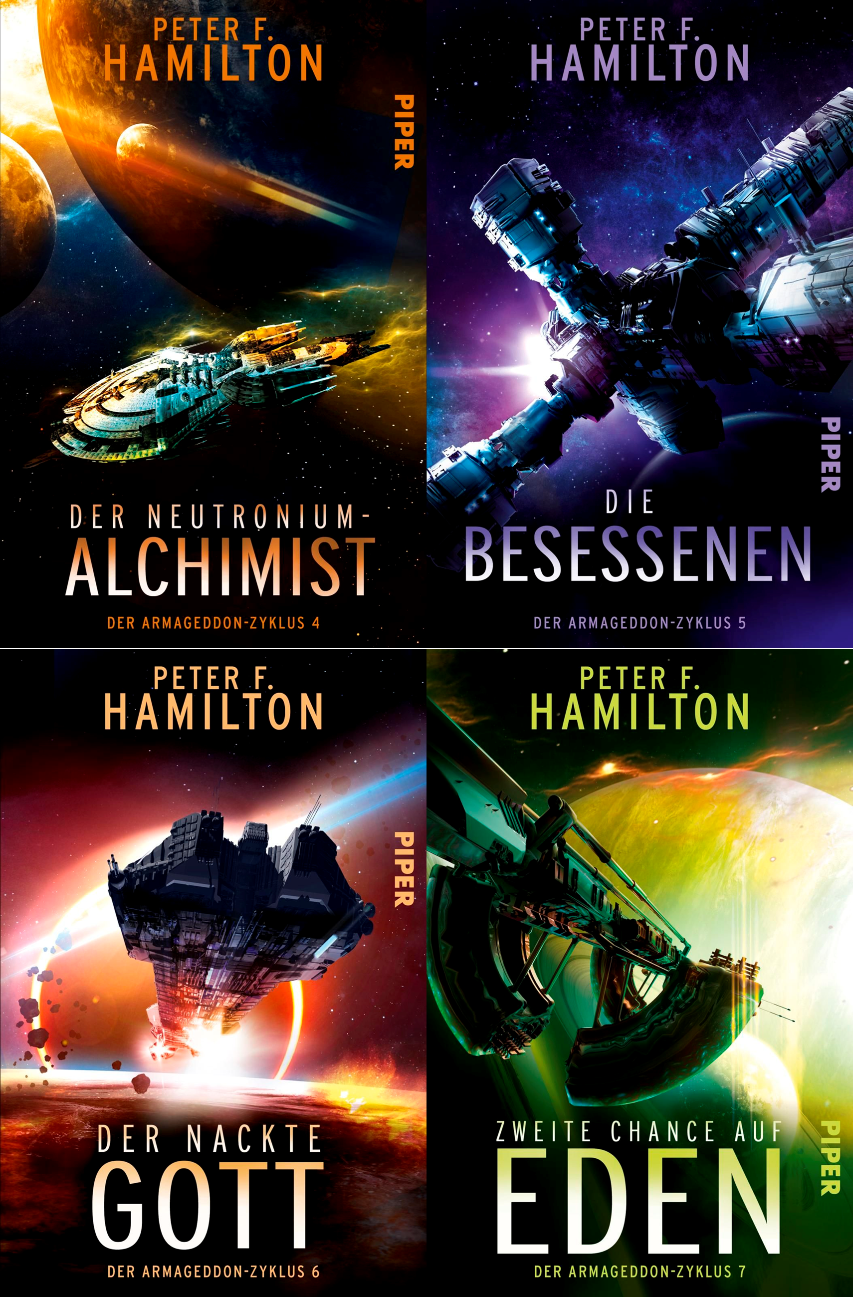 Sparpaket - Der Armageddon-Zyklus (Band 4 - 7)