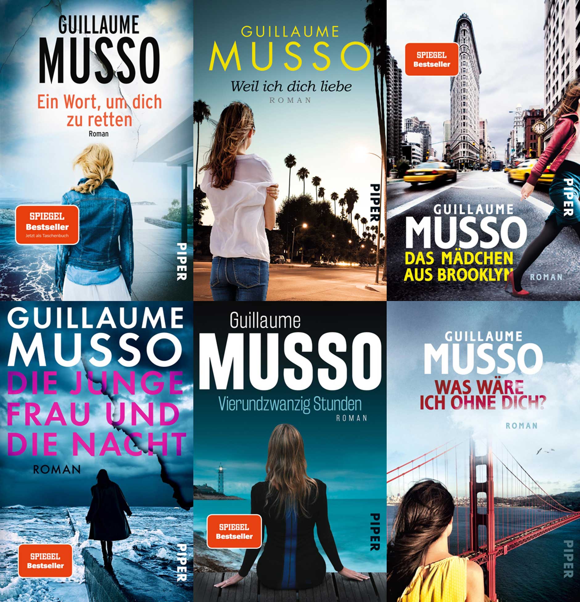 Sparpaket - 6 Romane von Guillaume Musso