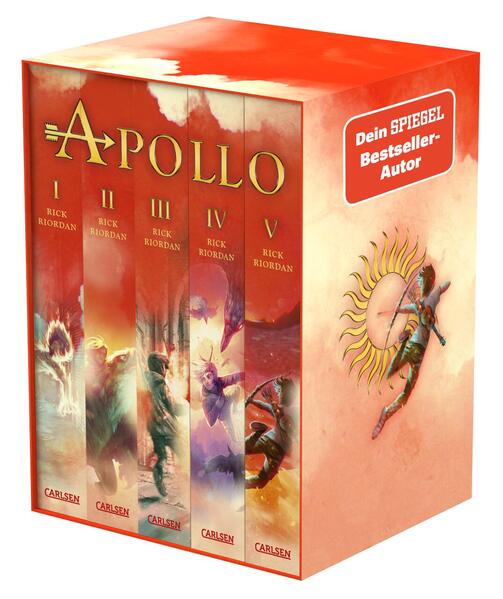 Die Abenteuer des Apollo: Taschenbuch-Schuber Bände 1-5 (Mängelexemplar)