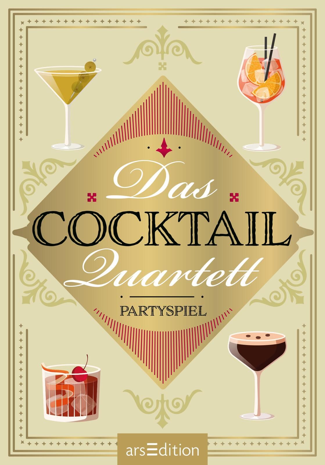Das Cocktail-Quartett (Mängelexemplar)