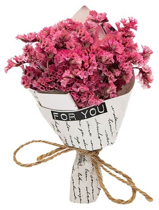 X_moses. libri_x Mini-Sträußchen Blumengrüße (Farbe wird zufällig gewählt)
