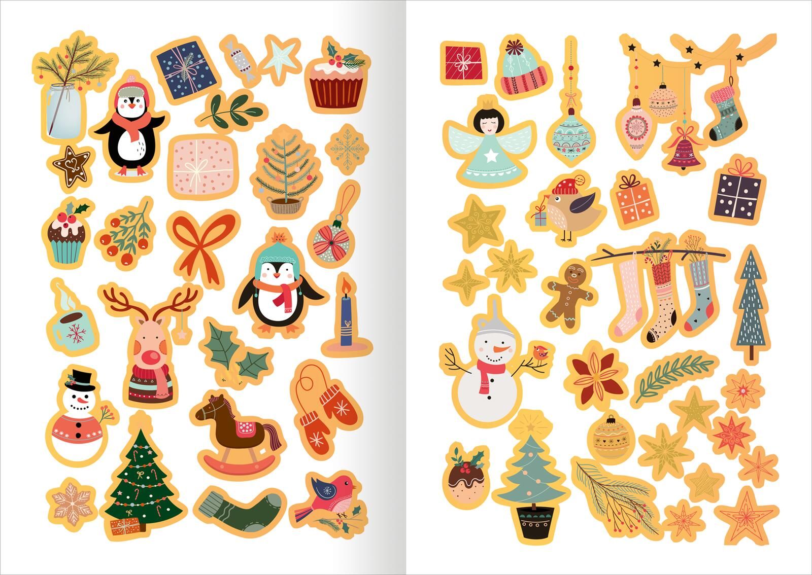 Sticker Adventskalenderverschönerer