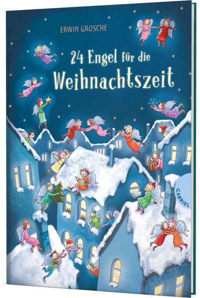 24 Engel für die Weihnachtszeit - Adventskalenderbuch (Mängelexemplar)