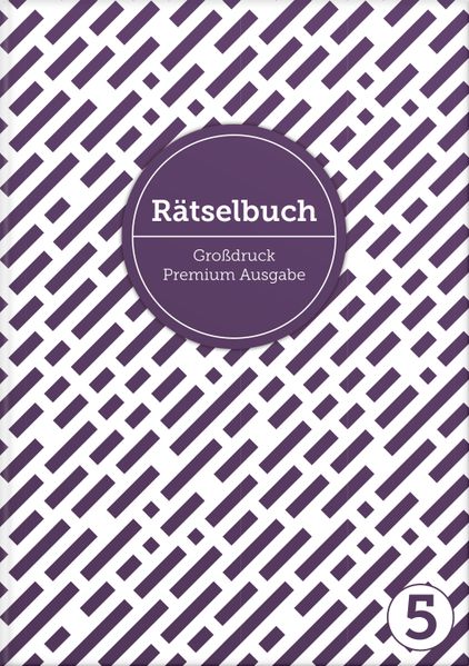 Deluxe Rätselbuch Band 5. XL Rätselbuch in Premium Ausgabe Erwachsene DIN A4-Format (Mängelexemplar)
