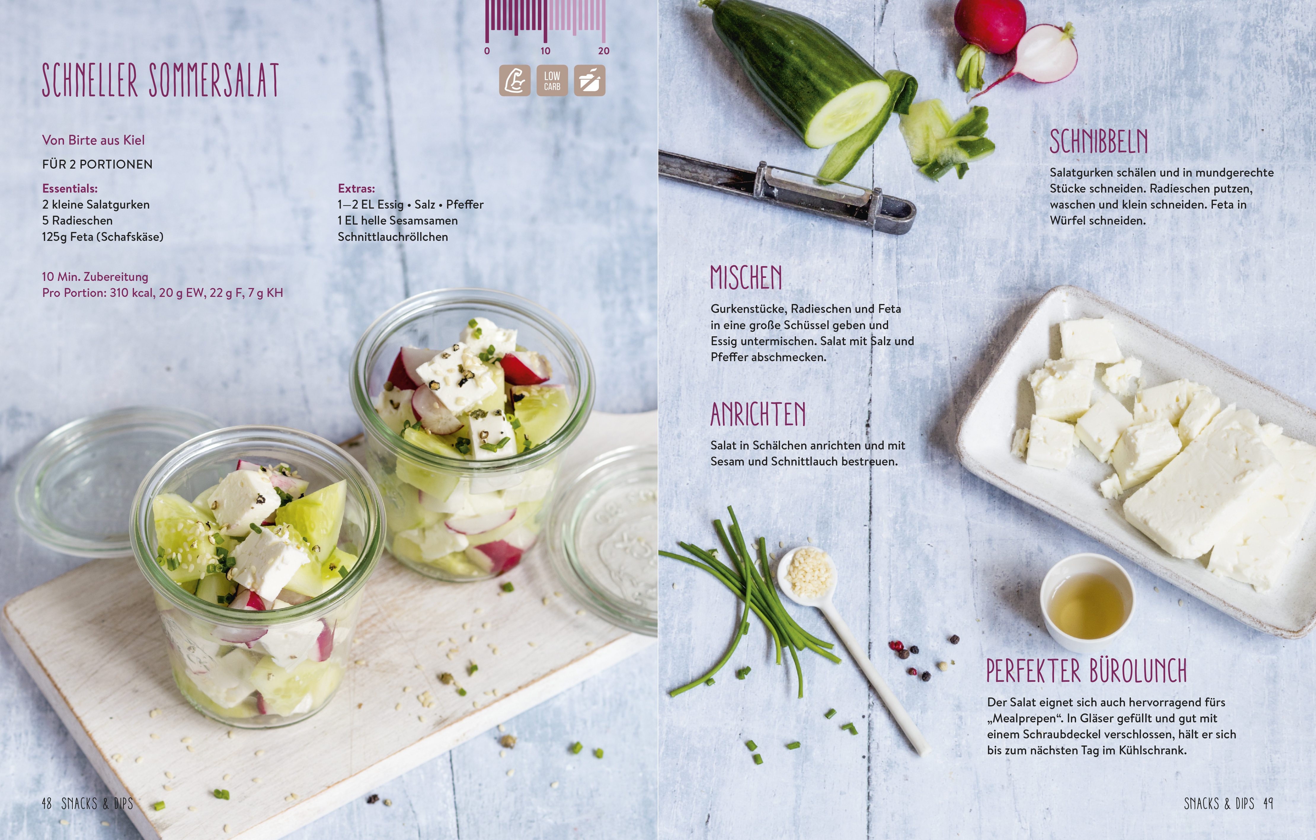 No time to cook - Tschüss Ausreden, hallo Meal Prep – schnell, einfach, gesund (Mängelexemplar)