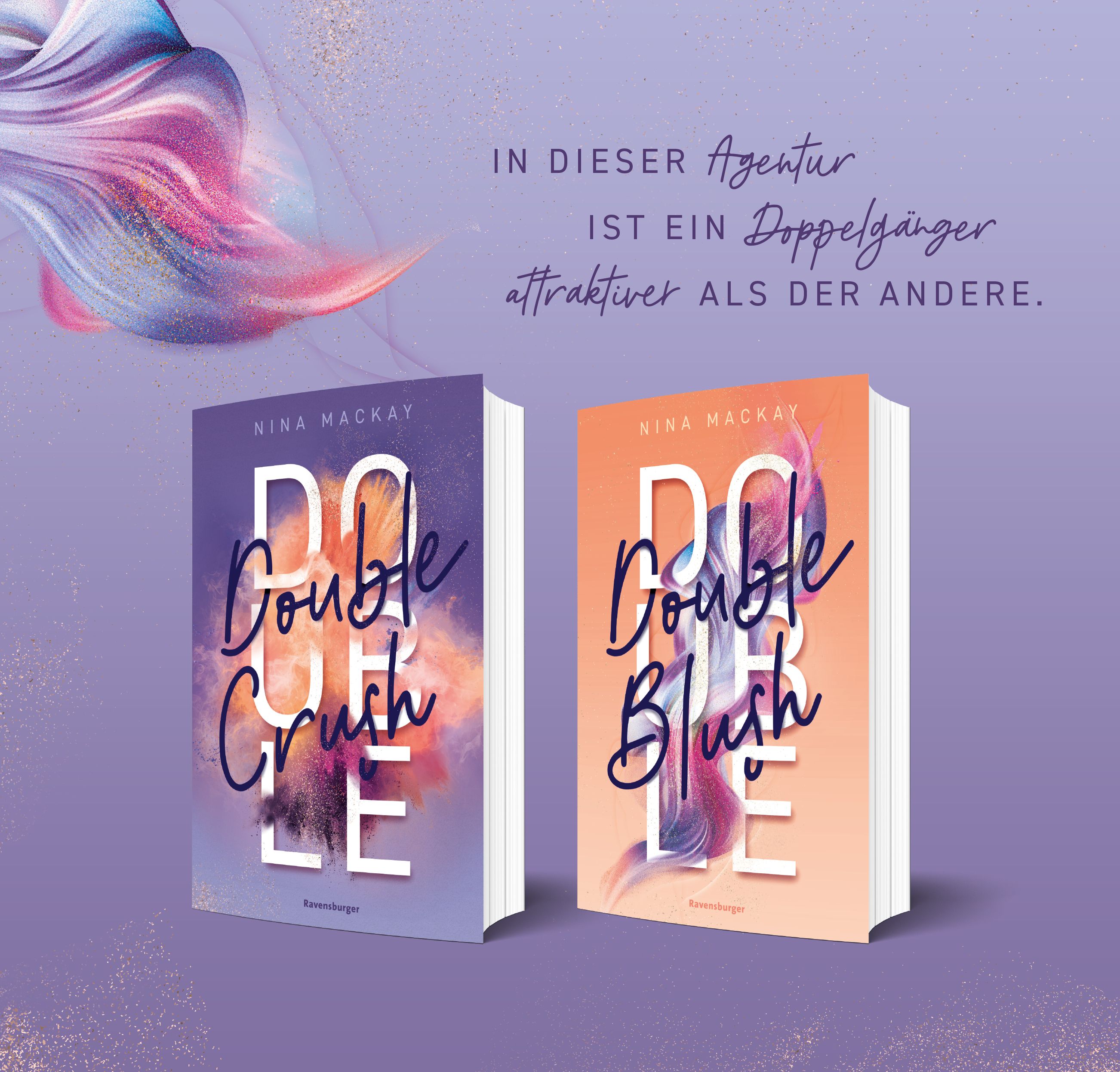 Doppelgänger-Agentur, Band 2 - Double Blush (Mängelexemplar)