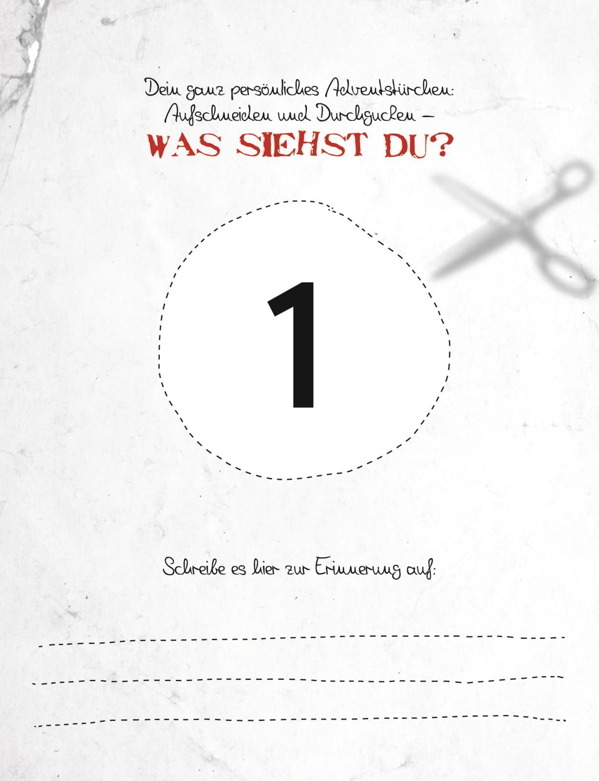 Gib diesem Adventskalender den Rest!