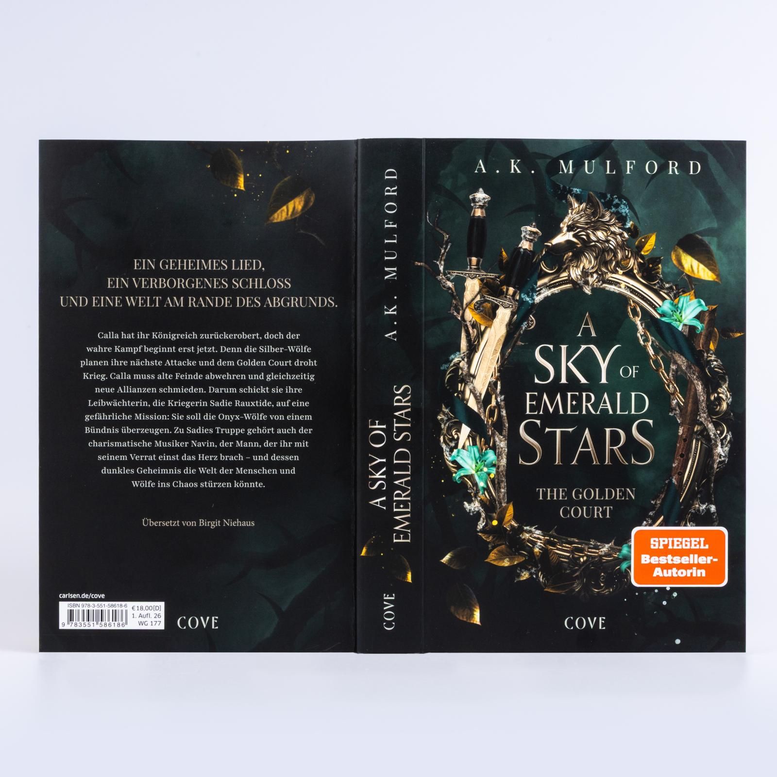 A Sky of Emerald Stars (The Golden Court 2) (Mängelexemplar)