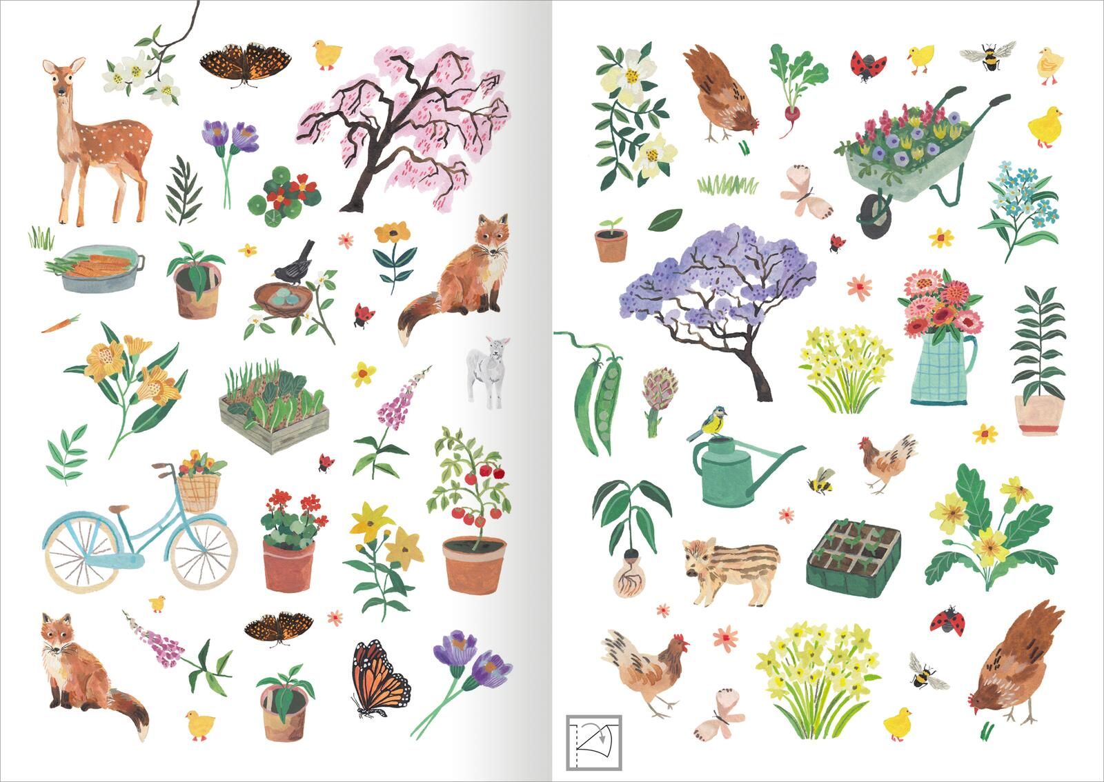 Stickerliebe – Natur