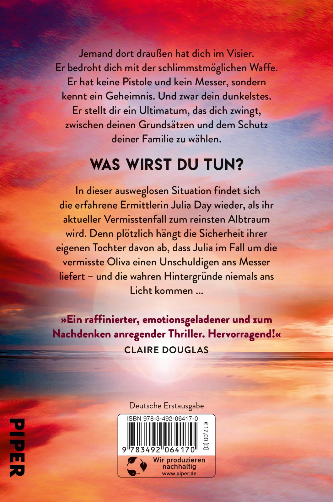 Just Another Missing Person – Findest du sie, wirst du alles verlieren - Thriller (Mängelexemplar)
