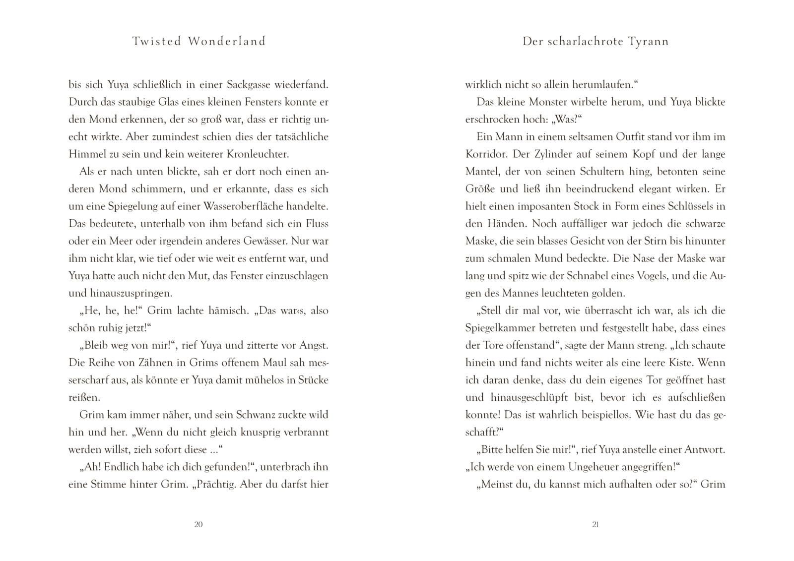 Disney: Twisted Wonderland – Roman: Der scharlachrote Tyrann (Mängelexemplar)