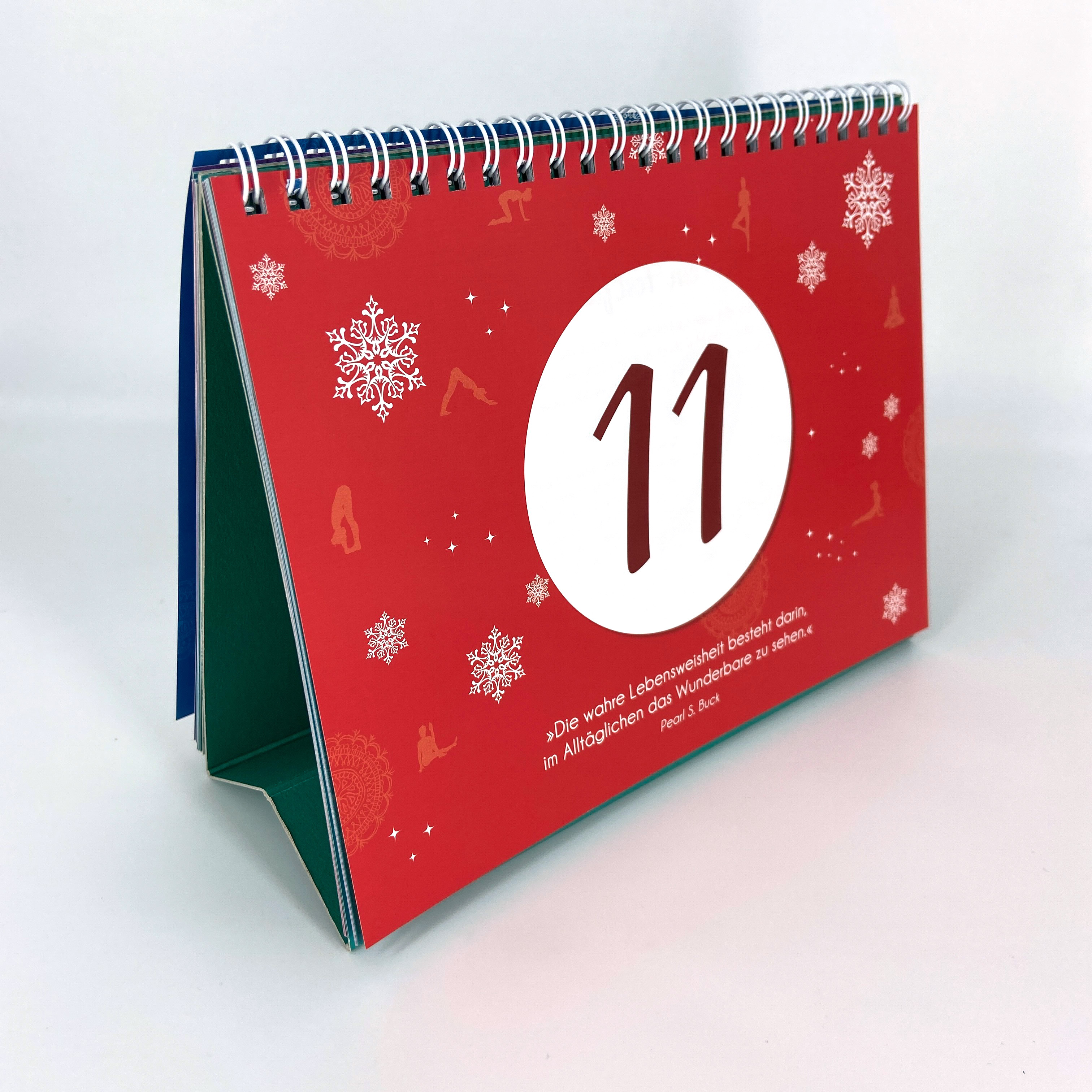 Mit Yoga durch den Advent - 24 Asanas für eine entspannte Vorweihnachtszeit