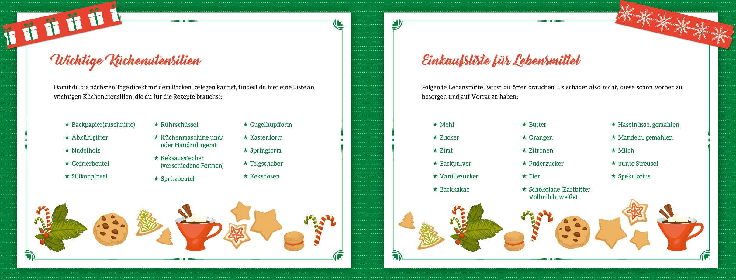Sweet Christmas - Der Adventskalender mit 24 Rezepten für die Weihnachtszeit