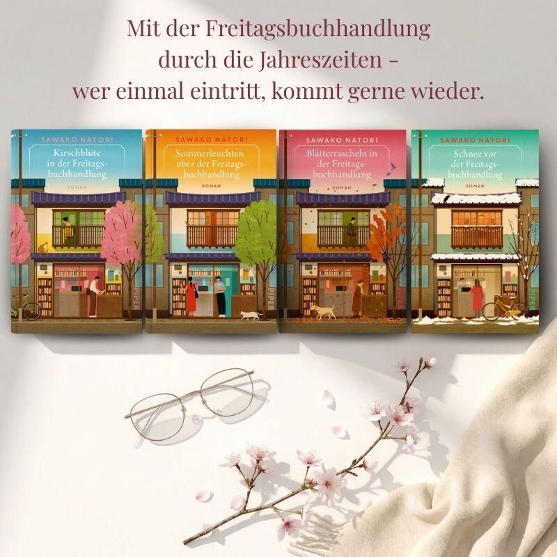 Kirschblüte in der Freitagsbuchhandlung (Mängelexemplar)