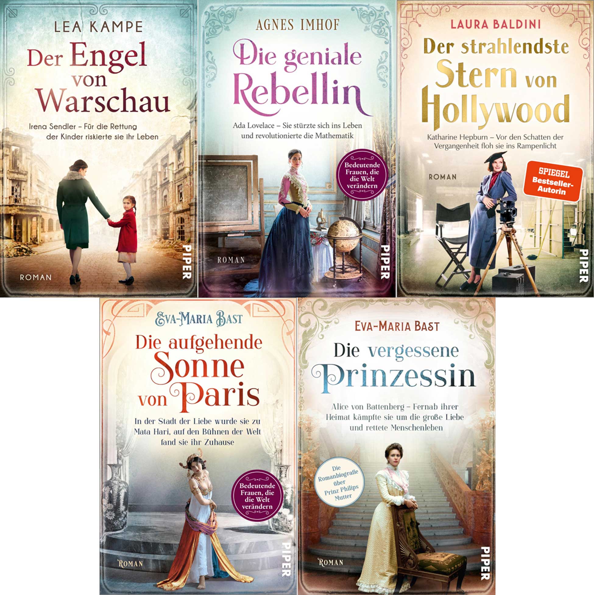 Sparpaket - 5x Bedeutende Frauen, die die Welt verändern (Mängelexemplare)