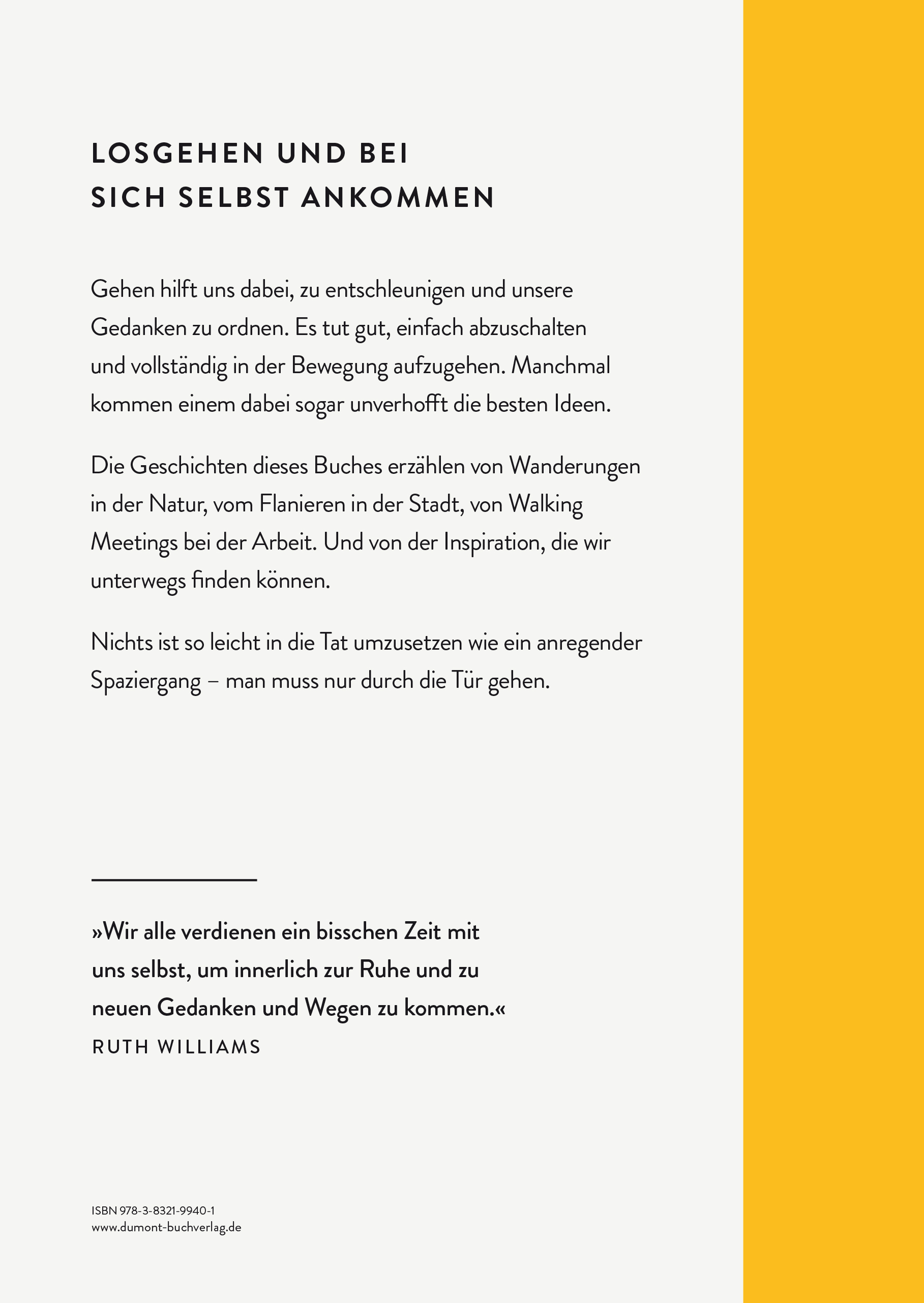 Walking in the Rain - Schritt für Schritt zu einem klaren Kopf (Mängelexemplar)