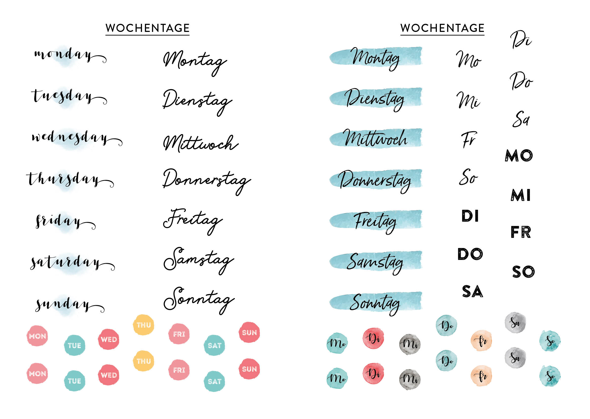 Bullet Journal – Stickerbuch Band 2: 700 neue Schmuck- und Layoutelemente (Mängelexemplar)
