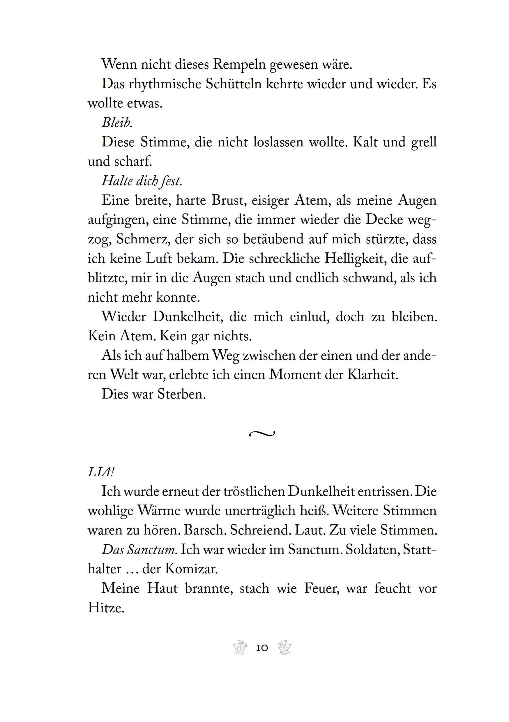 Der Glanz der Dunkelheit (Mängelexemplar)