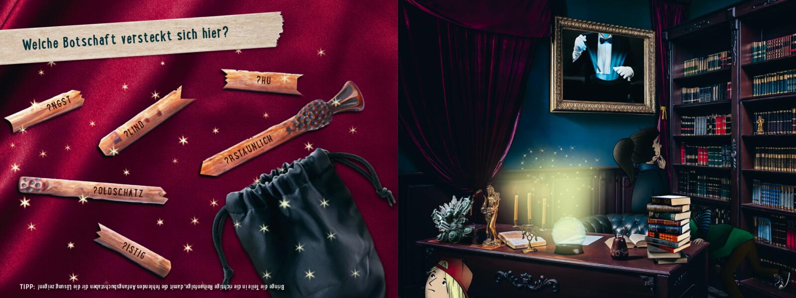 Escape Room Adventskalender. Die Lebkuchenspur - Gamebuch (Mängelexemplar)
