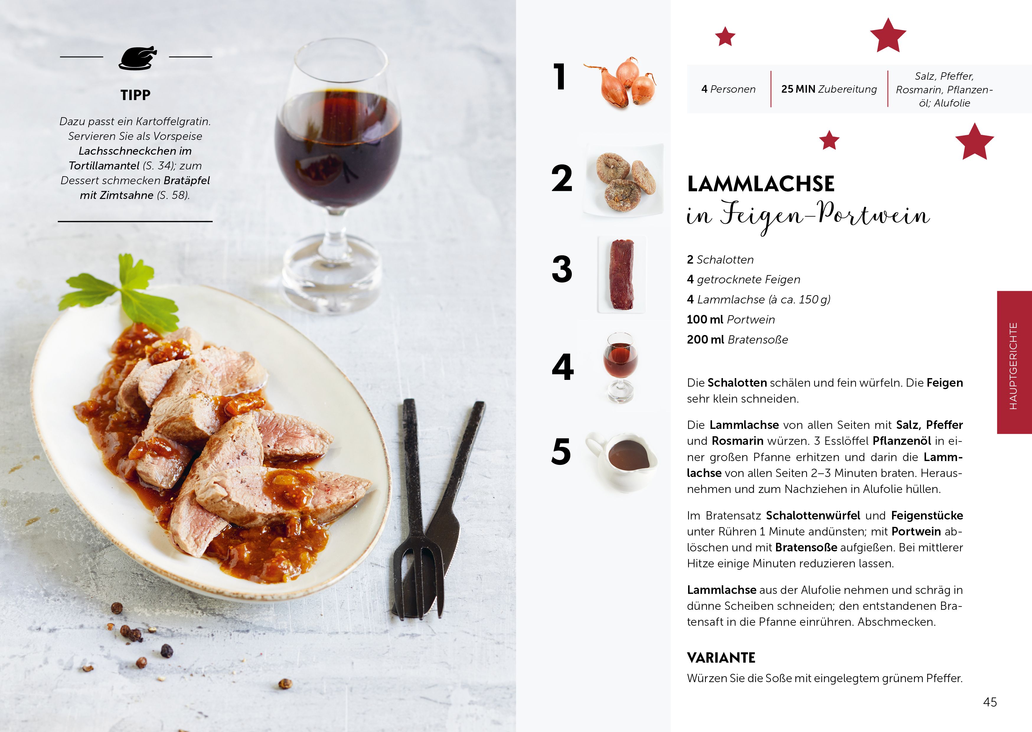 Easy Christmas! Entspannte Festtagsküche mit 2–6 Zutaten