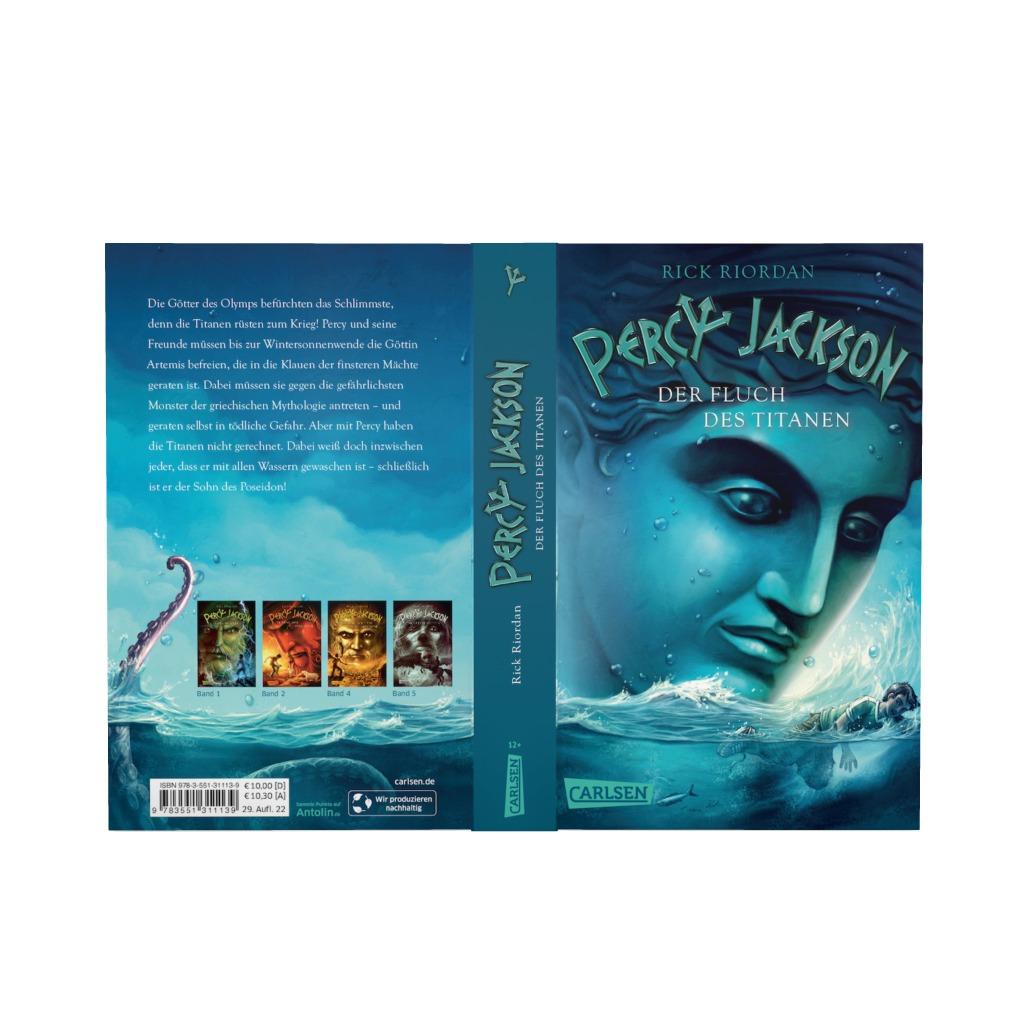 Percy Jackson 3 - Der Fluch des Titanen (Mängelexemplar)