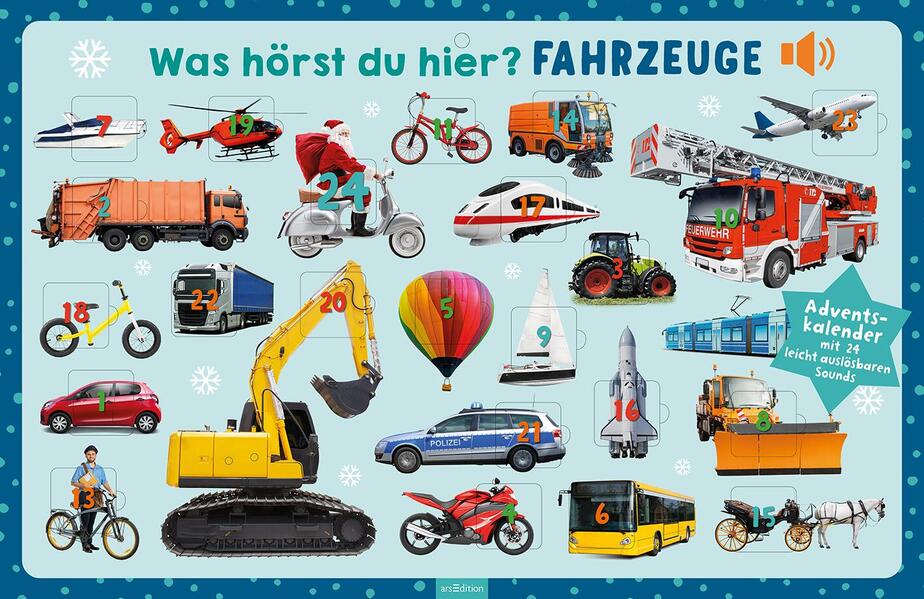 Sound-Adventskalender: Was hörst du hier? Fahrzeuge