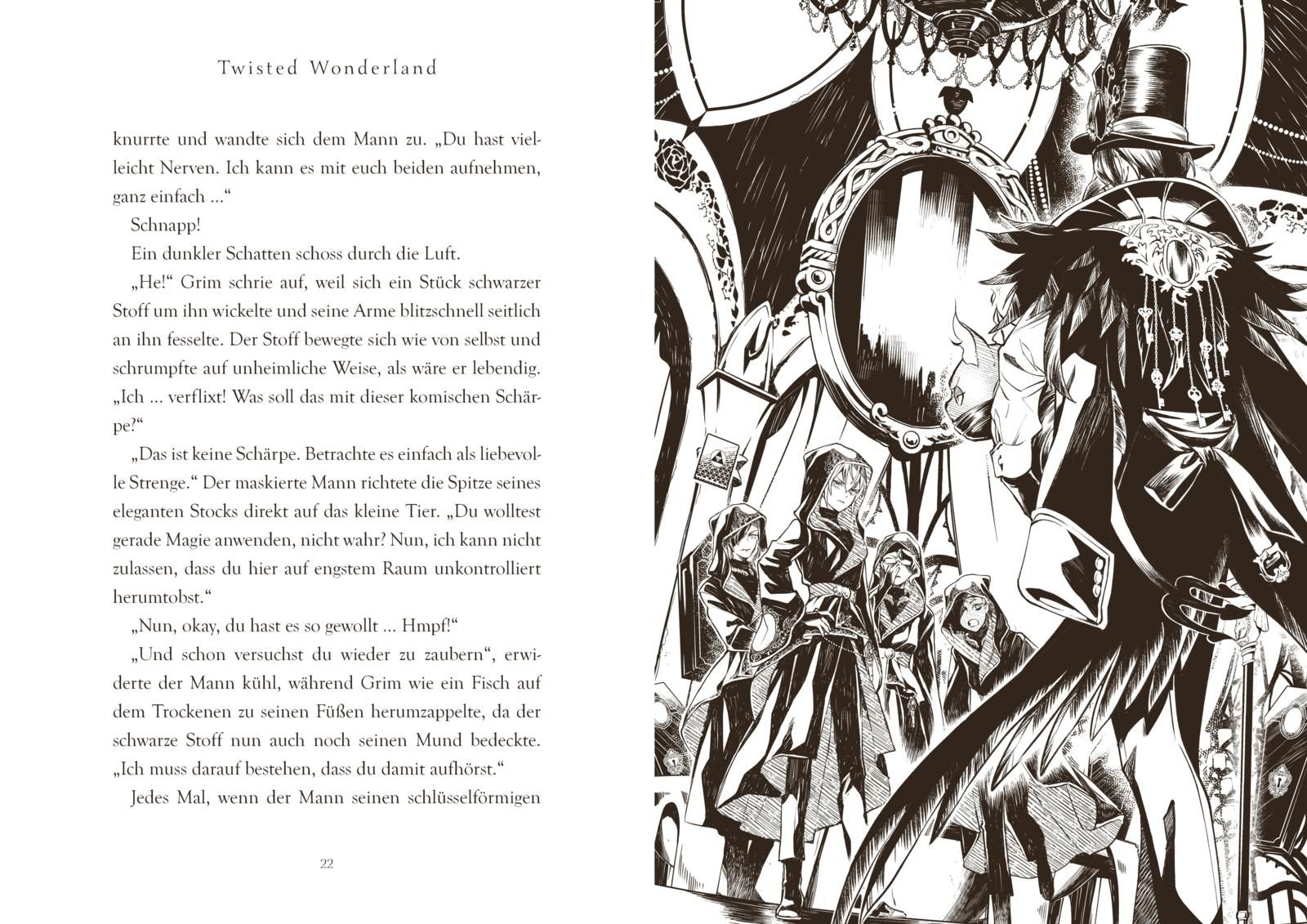 Disney: Twisted Wonderland – Roman: Der scharlachrote Tyrann (Mängelexemplar)