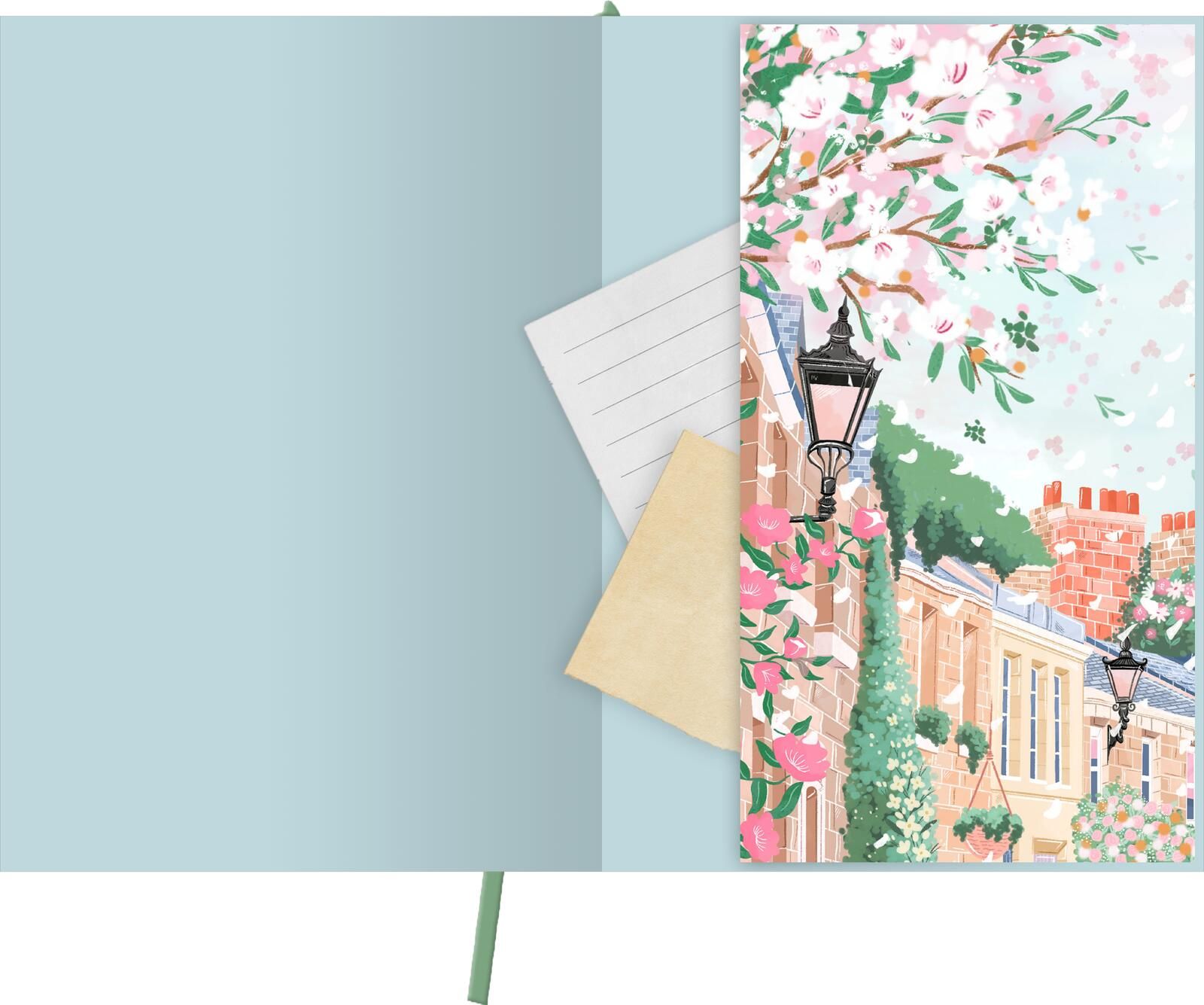 myNOTES Papeterie: Notizbuch A4 Simply, Katy – Spring Lane